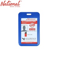 Adventurer Id Protector Idv-Ab11 54X86Mm Vertical Holds 2 Cards Blue - School Supplies