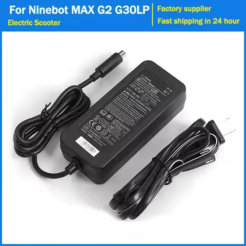 42V 1.7A Charger Adapter for Ninebot MAX G2 G30LP F65 F40 F30 F20 D28 D40 ES2 ES4 E22 E45 for 36V Li