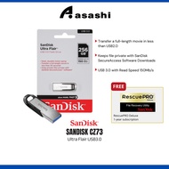 Sandisk CZ73 256GB / 512GB Ultra Flair Usb3.0 Flash Drive (SDCZ73)