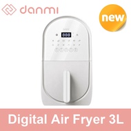 Danmi AF02 3L Air Fryer Digital AirFryer Cook Oven Home Cooking White