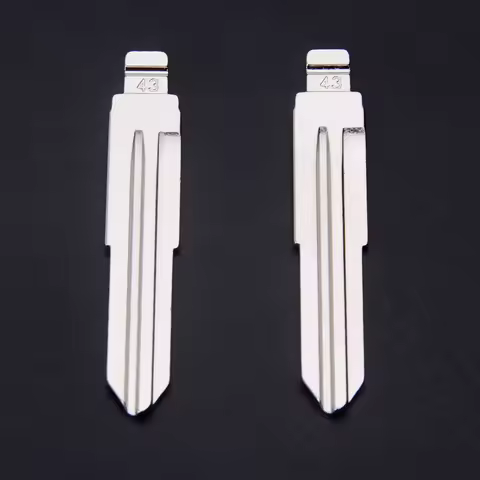 10pcs M11 A21 Car Key Blade for Chery A1 A3 A5 E5 Fulwin2 Elegant Tiggo Cowin QQ3 QQ6 #43 44 51 55 5