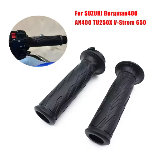 Motorcycle Grips For SUZUKI Burgman400 AN400 TU250X V-Strom 650 DL650 GSX-R600 GSX-R750 GSX-R1000 K1