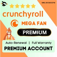Crunchyroll Premium Account Lifetime Original Account Full Warranty