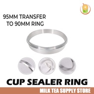 Cup Sealer Ring/Aluminum 90MM to 95MM Sealer Adapter Ring For Cup Sealing Machine