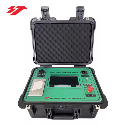 Hengtai Electric Vlf 0.1Hz Cable AC Withstand Voltage Test System 90kv 01hz Low Frequency Vlf Hipot