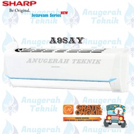 Sharp AC Split 1 PK R32 New Jetstream Series Non Inverter - A9SAY