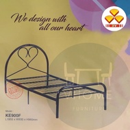 HOT SELLING 3V FOLDABLE SINGLE BED / SINGLE BED FRAME / KATIL BESI / KATIL BUJANG BESI / METAL BED