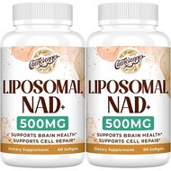 Liposomal NAD+ 500 MG, True NAD Plus, Superior Absorption, Boost NAD+ More Efficient Than Nicotinami
