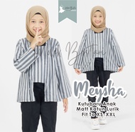 ATASAN Lurik Kutubaru Anak Perempuan XS S M L XL Baju Motif Tradisional Anak TK SD SMP