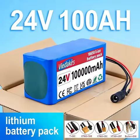 2026 new 24V 100Ah 7S3P 21700 lithium battery pack for E-motor wheelchair scooters,4000+ Cycles，larg