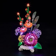 Mililier LED Light Kit for Lego 40762 Mixed Flowerpot Set, Compatible with Lego 40762 Building Block