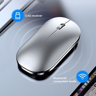 Wireless Mouse Rechargeable Bluetooth Silent Ergonomic Computer For Ipad Mac Tablet Macbook Air Laptop PC Gaming Business Office