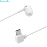 SEPTEMBER Auxiliary Earphone Universal 5Pins Port Stereo Headphone