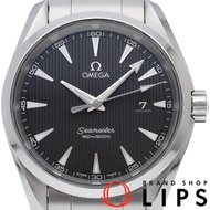 歐米茄海馬系列Aqua Terra 150米石英錶，38.5毫米，型號231.10.39.61.06.001，不鏽鋼男士腕錶，灰色，拋光，成色極佳 [二手]