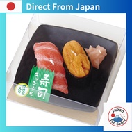 [Direct from Japan] Kameyama Sushi Candle C (Sea Urchin & Fatty Tuna) Wasabi Core Memorial Candle | 