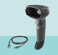 ZEBRA DS2208 2D BARCODE SCANNER WITH STAND