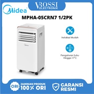 MIDEA AC PORTABLE 1/2 PK MPHA-05CRN7 AC 0,5 PK PENDINGIN RUANGAN -