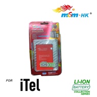 MSM.HK Li-Ion iTel Battery Mobile Phone Green Power Series Original Quality for iTel  Series