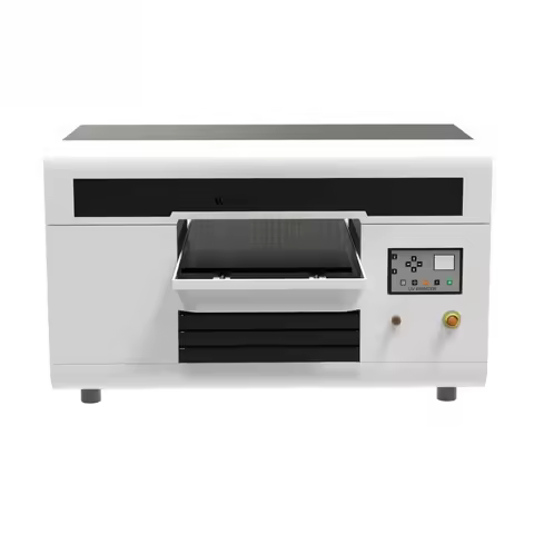 GET BIG COUPON11 A3 Size Industrial Type 3D UV Printer Fast Printing Speed for Phone Case Printing M