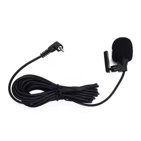 Universal Car Radio Microphone 3.5MM Wired Mic 3m Cable For Pioneer Stereo PC Auto DVD Audio Receive