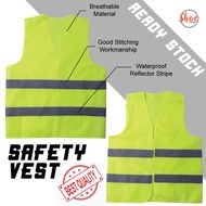 Reflective Safety Vest With High Visibility Safety Clothing Jaket Keselamatan Lelaki Perempuan