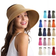 WOMEN'S FASHION HATS ANTI-UV HATS BEACH HATS FASHIONABLE RIBBON HATS