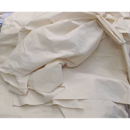 Fabric Calico/ Kain Belacu Bidang 60" Kain Ela Belacu 100% cotton Muslin Fabric Cotton Toile/ Kain B