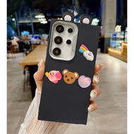 Case For iphone 7 8 7+ 8+ 11 12 13 14 15 I6 17 Pro Max A17 AIR 4D Doll Cosmic Cute Ears Silicone tpu