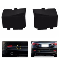 1Pair Car Rear Bumper Trailer Towing Tow Hook Hole Eye Cover Cap For Mazda 6 2013-2018 GJR9-50-EK-15