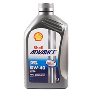 壳牌（Shell）壳牌爱德王子 10W-40 四冲程摩托车机油 1L 新加坡原装进口