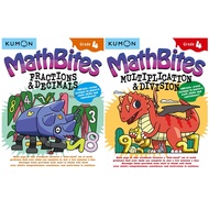 Kumon Math Bites Grade 4 (Fractions & Decimals/ Multiplication & Division)