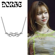 [aespa WINTER Pick] Sterling Silver Unisex Necklace (Korean Idol Pick Wear aespa WINTER)