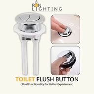 Toilet Valve Flush Button 3 Sizes Dual Functionality Accessories Press Toilet Bowl Parts Butang Air 