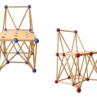 【日、美、歐專利註冊】椅子 大阪職人打造，連光影都極致優美的桁架結構 (木音-koto- 系列)