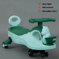 COD Children Twist Car 100KG MAX LOAD swing Swing Car Music Toddler Twist Car LED Wheel Baby Swing C
