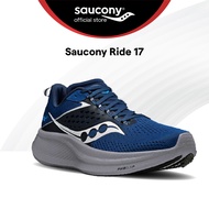 Saucony Ride 17 Road Running Jogging Shoes Men's - C(TIDE/SILVER) S20924-106