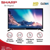 BEKAS PAKAI! TV LED SHARP C32DD1I DIGITAL TV 32 INCH