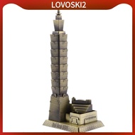 [LovoskiacMY] Vintage Taipei 101 Tower Building Architecture Model of  Desktop Ornament Travel Souve