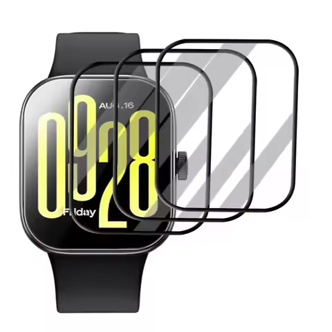 Screen Protector for Xiaomi Redmi Watch 5 Curved Screen Protector Redmi Watch 5 Ultra-HD Full Covera