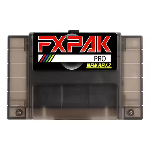 FXPAK Pro SD2 Rev.Z Game Cartridge – 5000-in-1 for SNES/Super Famicom JP/EU/US with 16GB Card, SA1 R