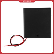 AA Battery Housing Battery Holder Plastic Battery Holder Battery Storage Container with Wire Leads A