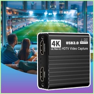 Capture Card for Streaming 1080P Audio Capture Card 60FPS Adapter Low Latency Recorder 4K Device for