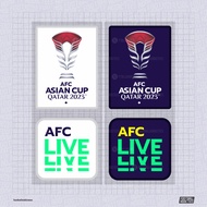 PATCH SLEEVE AFC ASIAN CUP QATAR 2023 + AFC LIVE