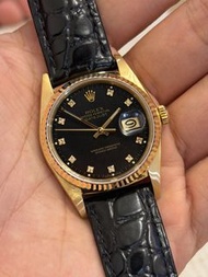 ✅⚫️💎原裝細鑽石黑面⚫️⚫️-✅ 勞力士Rolex Datejust 16018全款式✅16238 116233 18038 18238 18388 ✅ 狀態極好✅實體交收🏠-保證原裝正貨✅