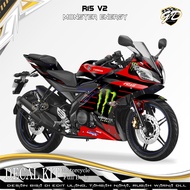 Decal R15 V2 Full Body Stiker R15 V2 Full Body Monster Energy