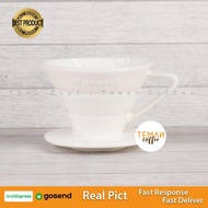 Muranee V60 Ceramic Coffee Dripper V01 White