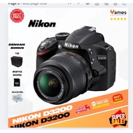 Nikon D3200 Lensa Kit 18-55mm Kamera DSLR Original Bergaransi -Vms