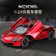 720S 1: 24 Alloy Mclaren Car Model With Sound And Light Feedback, Car Mode, Sports Car Ornament Gif