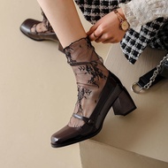 mary jane shoes school shoes Comfortable and casual French style Spring and Summer New French Retro 