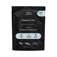 At-Home Diabetes Test Kit for Hemoglobin A1c (HbA1c) Levels - Diabetes Testing Kit - Pre-Diabetes Sc